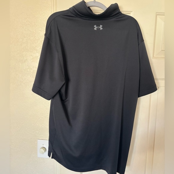 Men’s Under Armor black polo size XL  in great condition - Picture 2 of 4